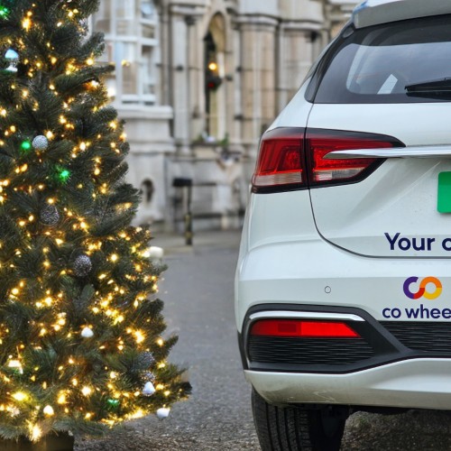 Co Wheels car during Christmas